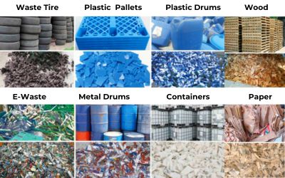 Plastic recycling machine Plastic recycling machine