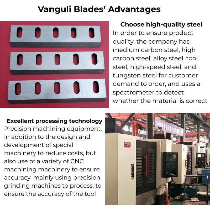 Cable Granulator Blades