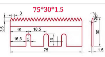 Serrated Cutting Knife