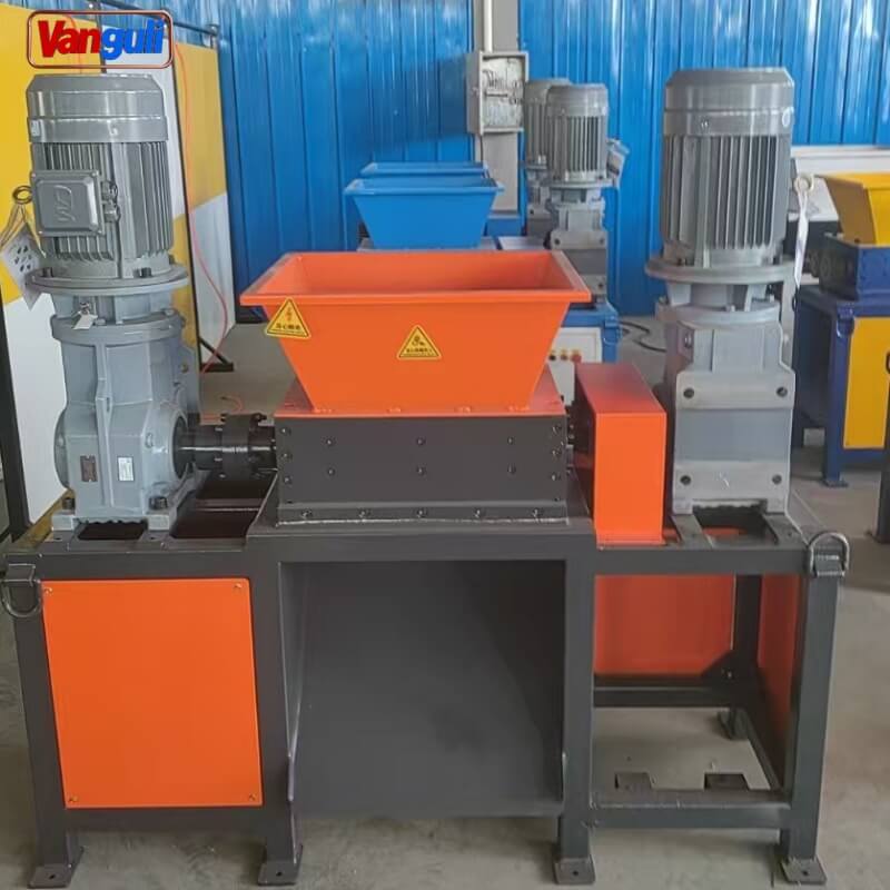 Plastic Bottle Shredder In Stock With Double Motors