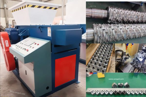 Woven Bags Single-Shaft Shredder