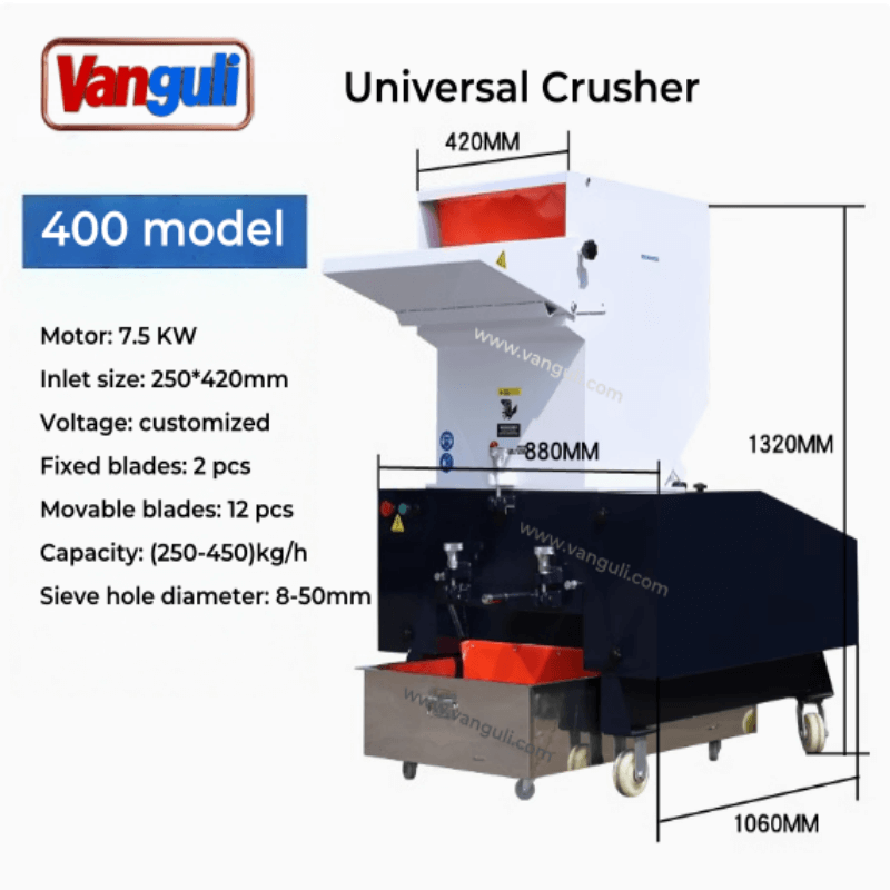 Plastic Film Crusher Plastic Bags